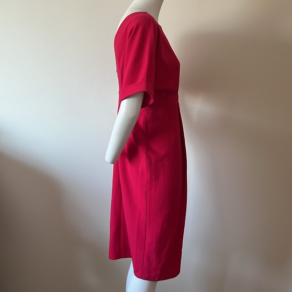 Asos Badgley Mischka Midi Pink Dress Size 4 - Picture 10 of 16